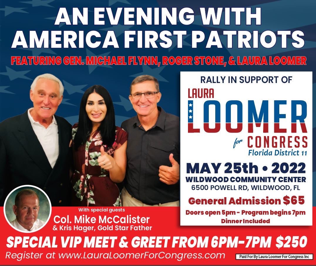 Evening with America First Patriots